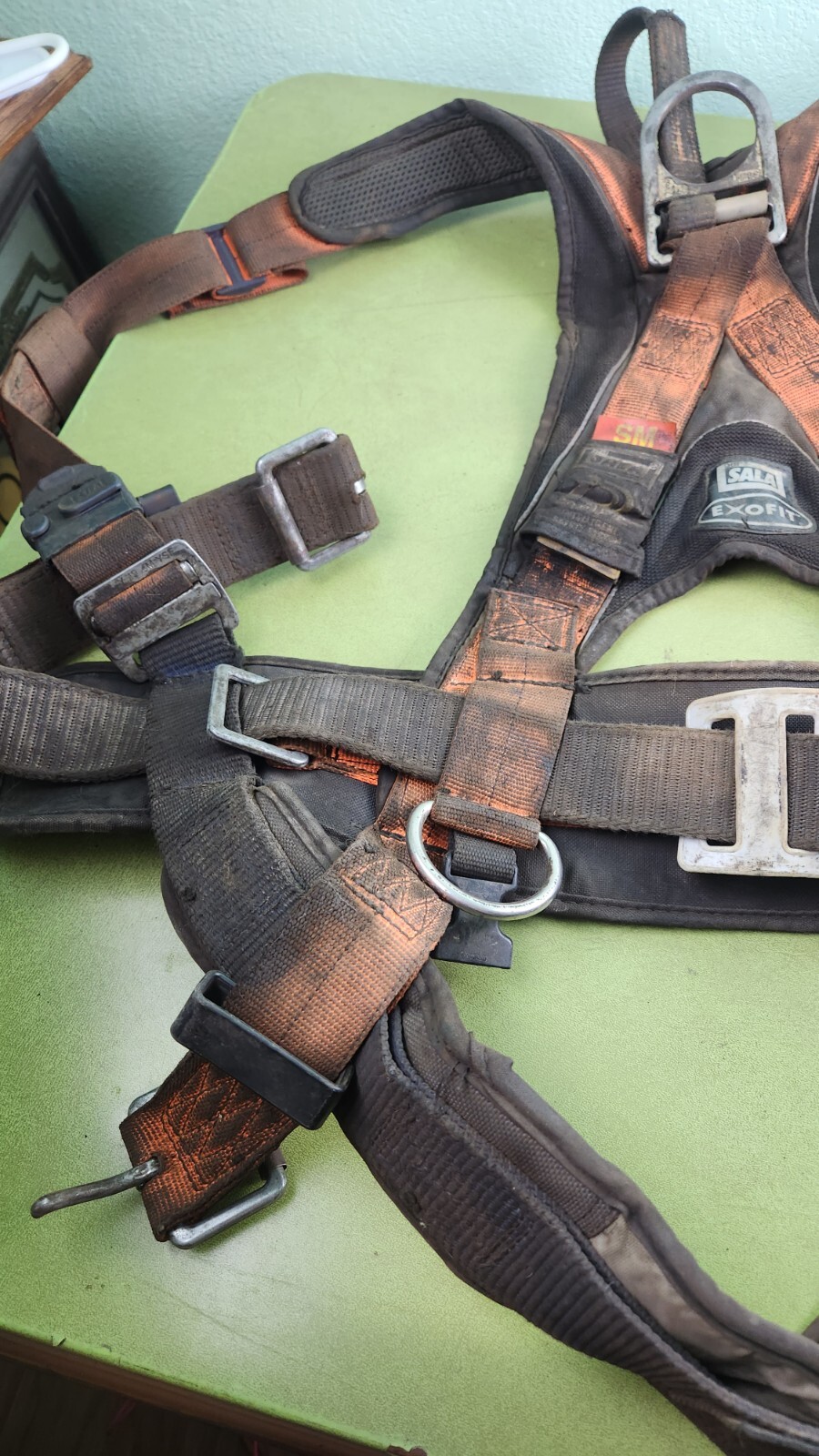 Sala Exofit Safety Harness Small Brown Orange See Pics