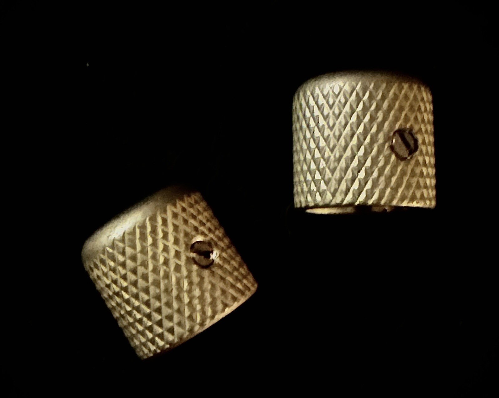 Relic Aged 50s Nickel Brass Telecaster Dome Knobs