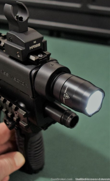 Kriss Vector SDP Pistol G1 V1 surefire flashlight E1B ADAPTER MOUNT RING ONLY