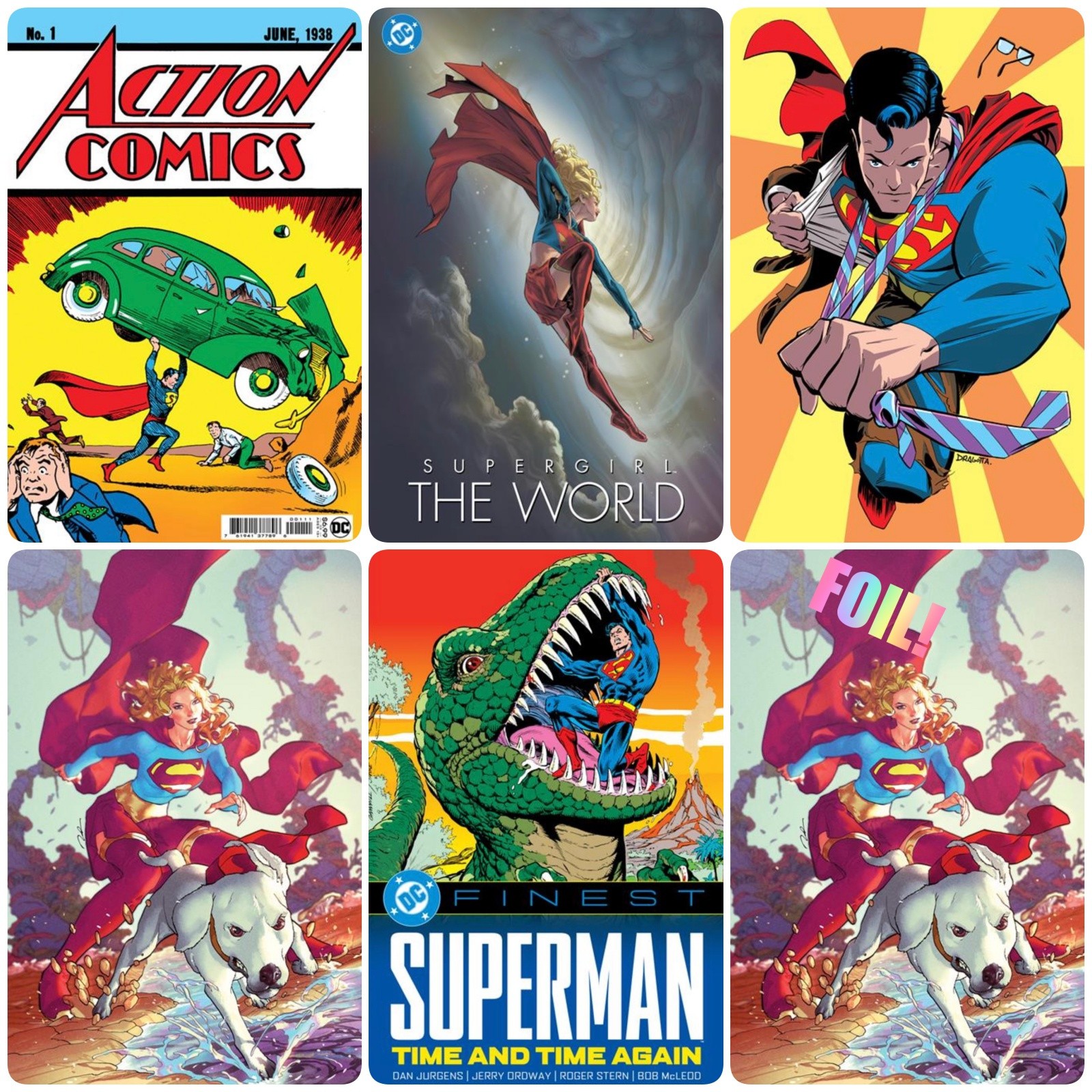 SUPERMAN DAY 2026 **COVER SELECT** Girl of Tomorrow+World PRE-SALE 04/15/2025
