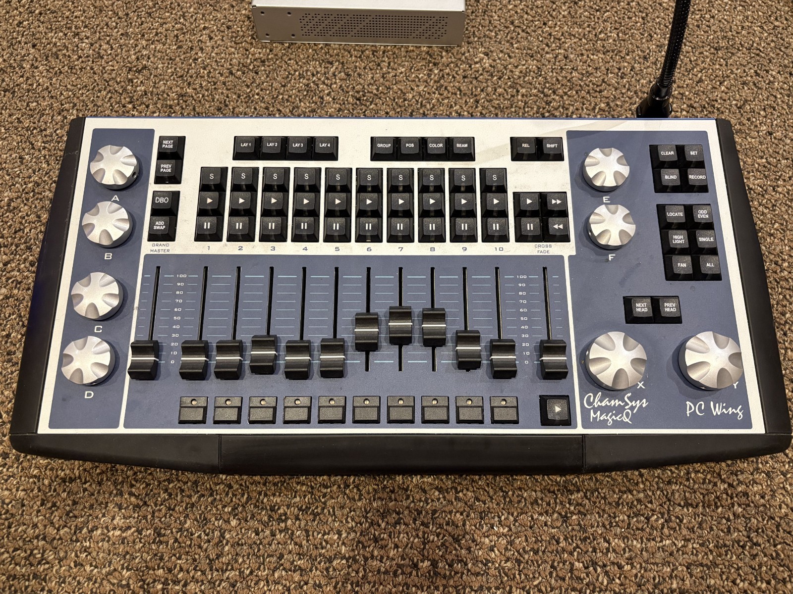 ChamSys MagicQ PC Wing Compact USB DMX Lighting Console