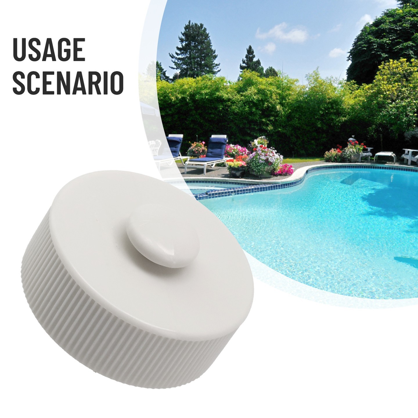 Pool Drain Cap Plastic Pool Drain Cap Replacement Swimming Pool Accessories