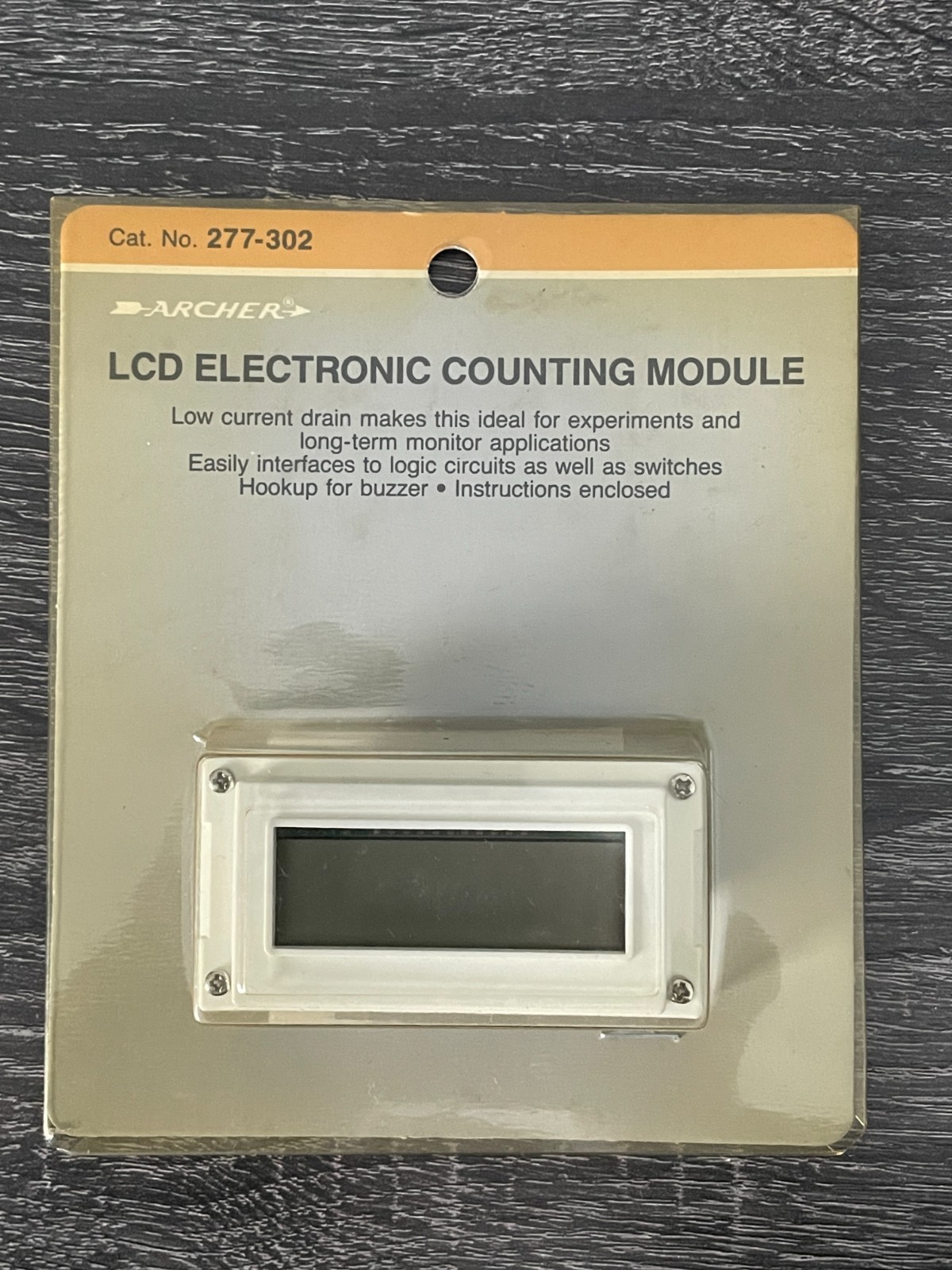 Archer (Radio Shack) LCD Electronic Counting Module #277-302