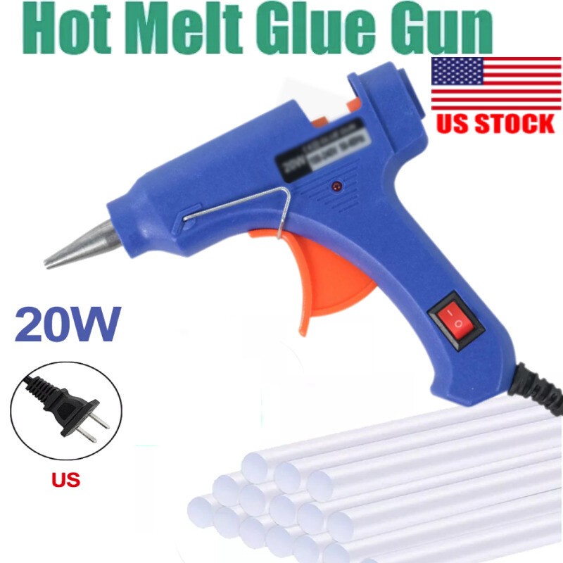 20W Hot glue gun With Sticks Repair Removal Tools For DIY Sealing Dent Repair