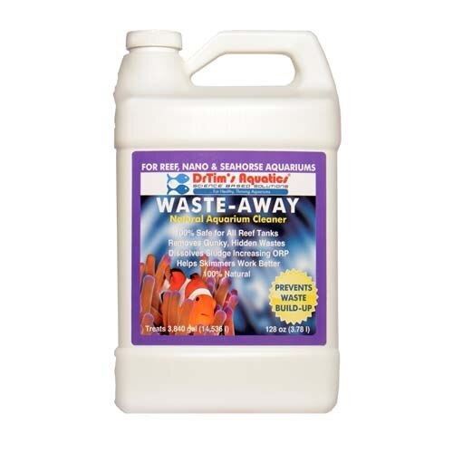Waste-Away Natural Aquarium Cleaner for Reef Aquaria (128 oz) - Dr Tim's