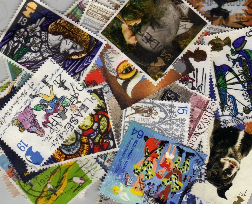 50 GB Commemorative stamps - All Different Good Mix with some high values