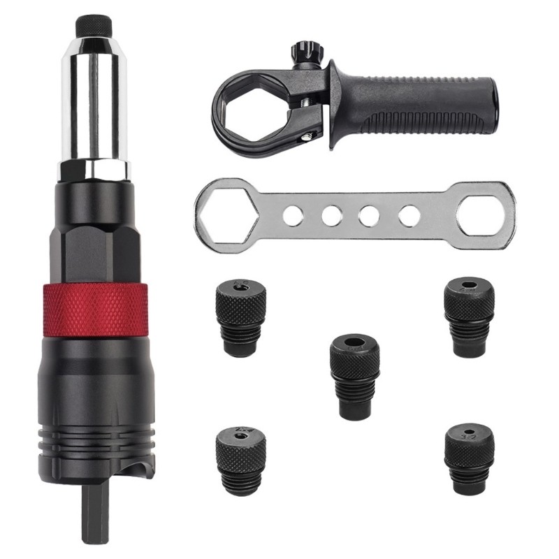 Aluminum Rivet Nut Insert Tool set Rivnuts Tool for Repair Man & Enthusiasts
