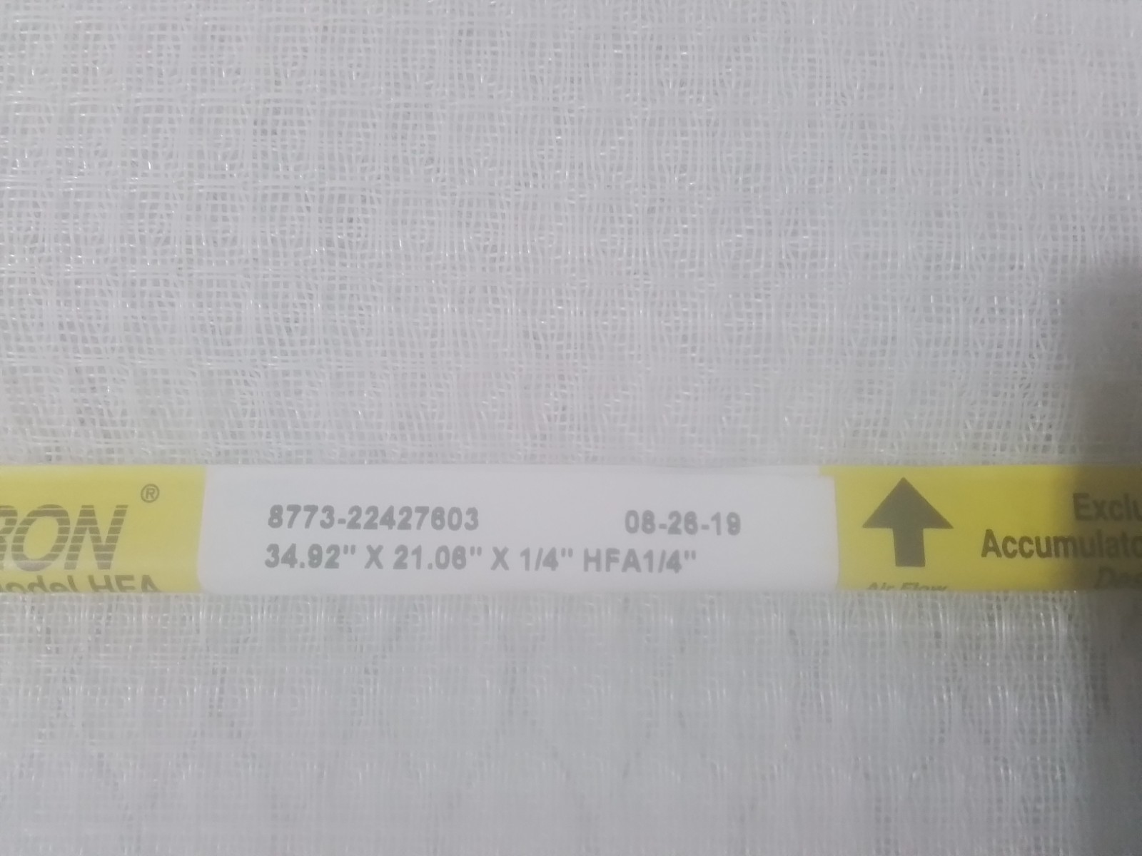 63852511 Ingersoll Rand FILTER PAD