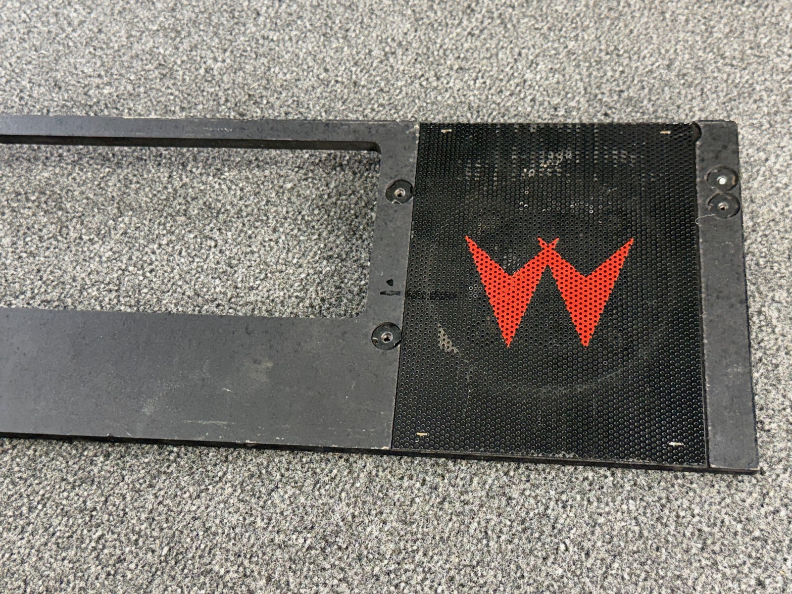 Williams Fire! Pinball Machine Cabinet Speaker Panel Display ORIGINAL