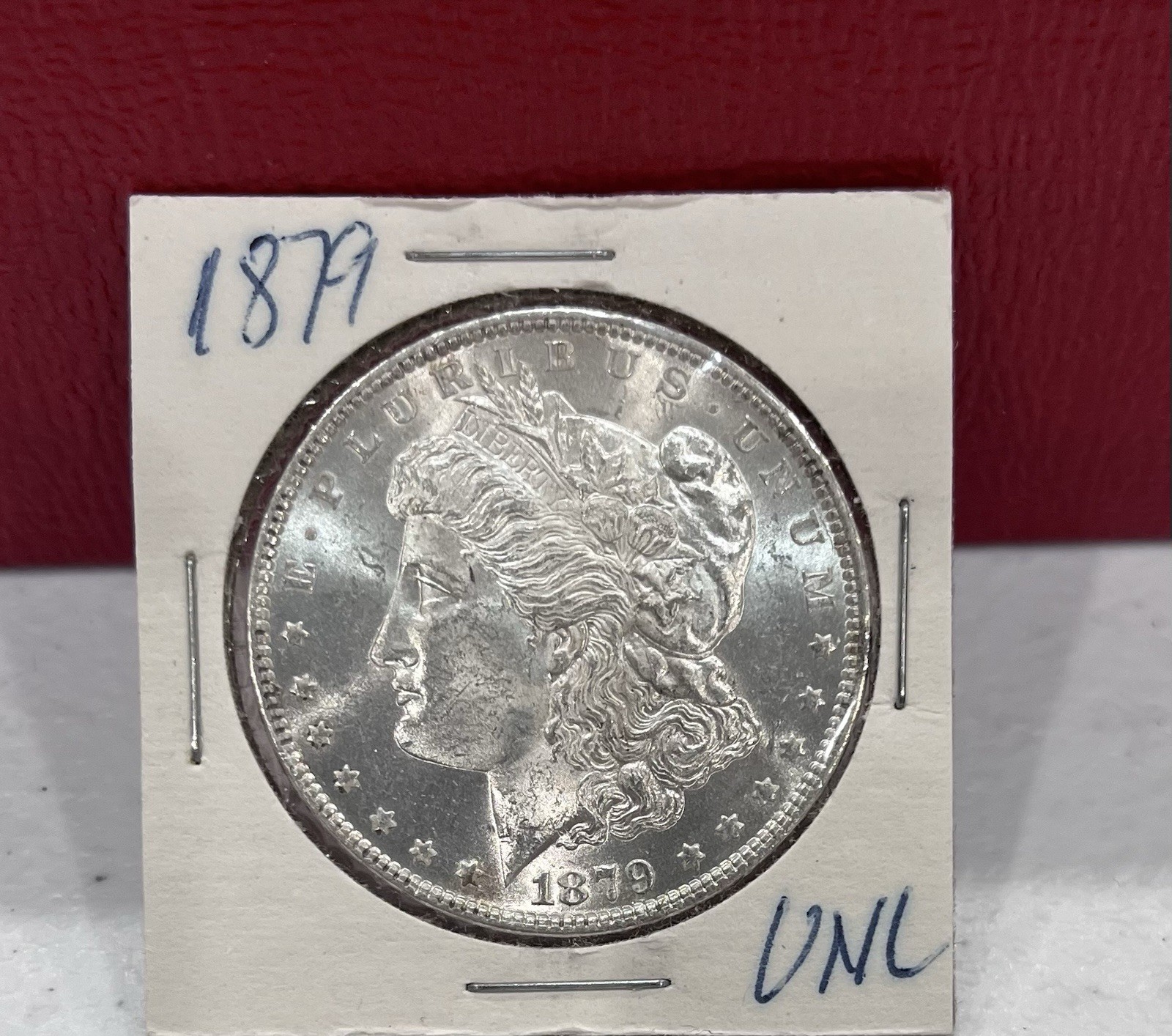 1879 MORGAN DOLLAR  BRILLIANT UNCIRCULATED BU SUPERB LUSTER
