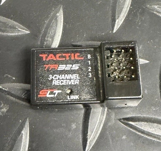 Tactic TR325 3ch 2.4GHz Receiver TACLO325 – Tested Working – Clean