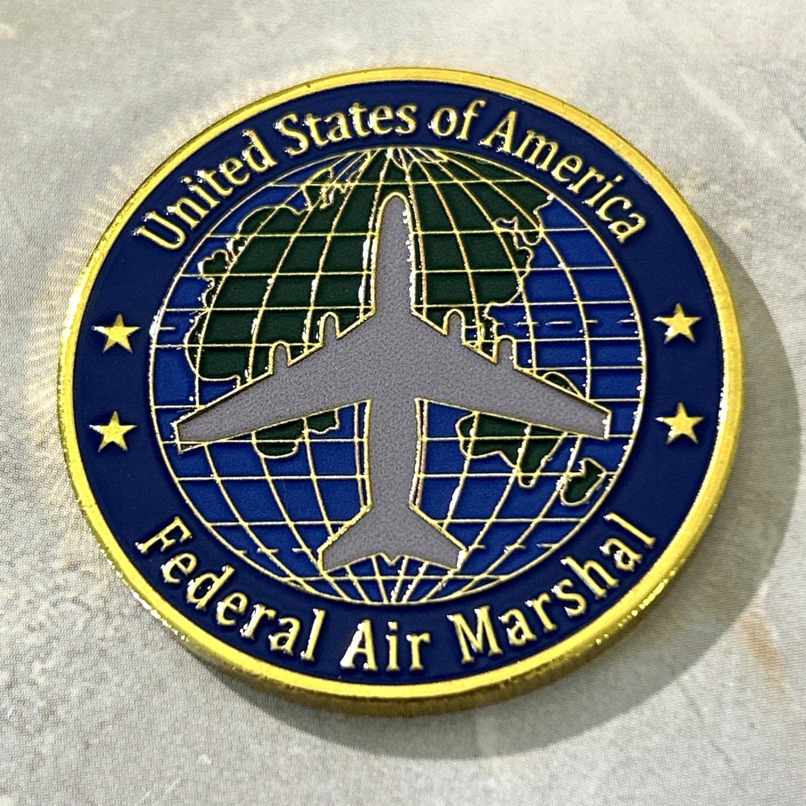 US Federal Air Marshal Service United States Challenge Coin