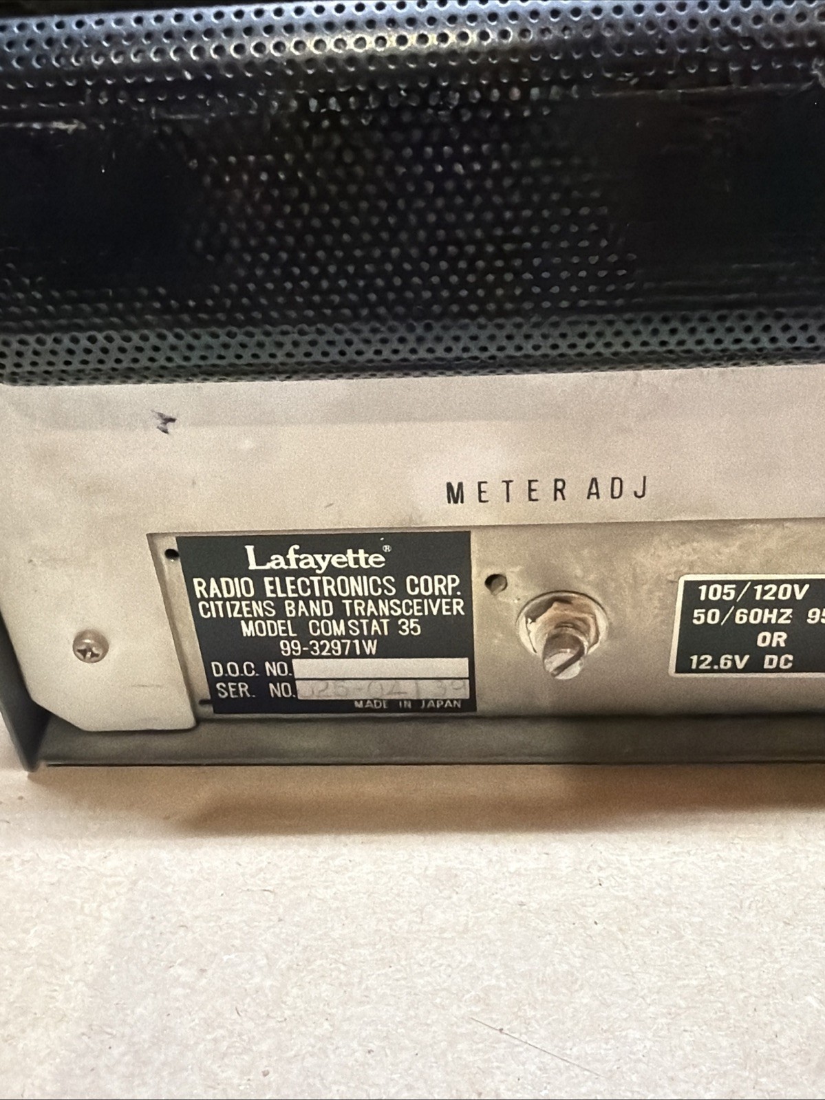 VERY NICE Lafayette Comstat 35 CB Radio