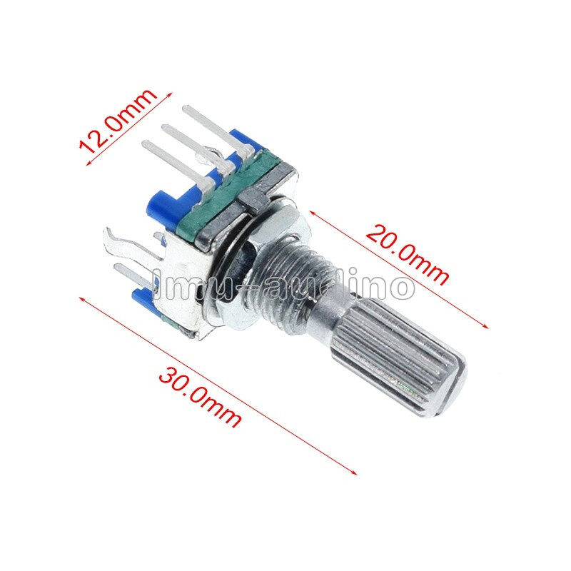 2/5/10PCS Rotary Encoder with Switch EC11 Audio Potentiometer 20mm Handle NEW