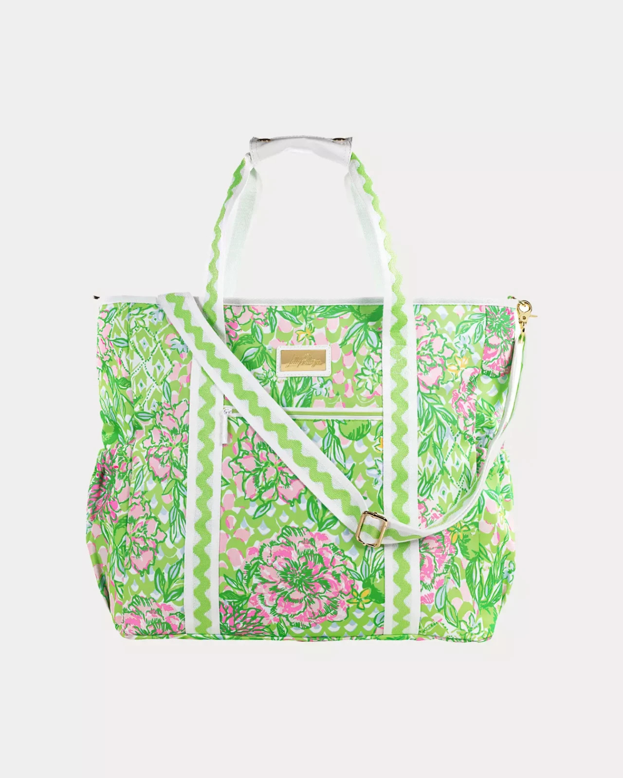 Lilly Pulitzer Lime Feeling Good Large Cooler Bag Insulated Travel NWT