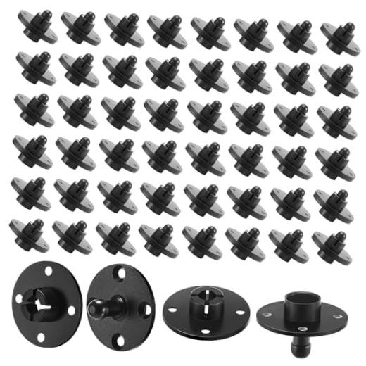 Pcs Fasteners for Panels Mounting Clips Ship Panel Fasteners on Boats, Rvs, 50