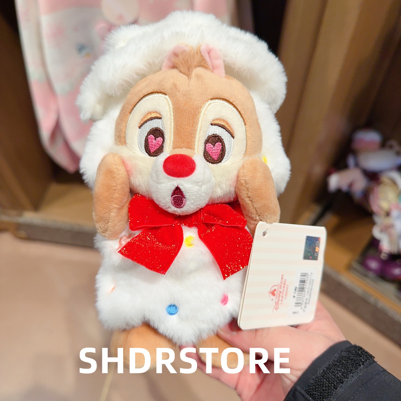 Disney Christmas 2025 Dale plush shanghai disneyland