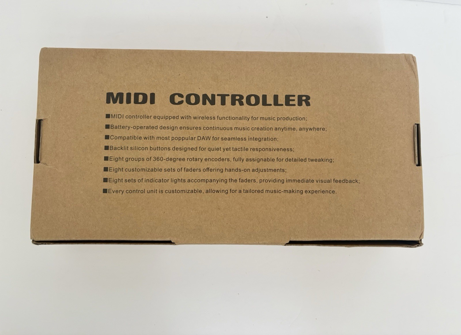 SMC Mixer Midi Controller - Wireless, Battery Operated, Compatible with Most DAW