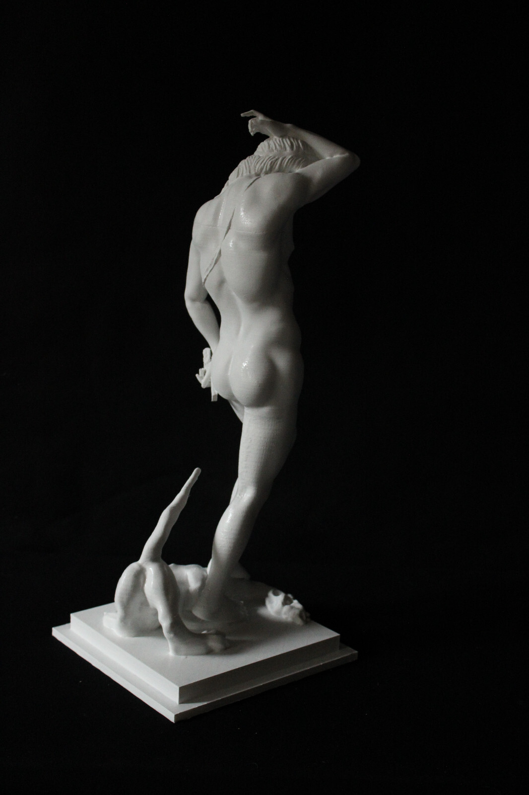 Apollo slaying Python Sculpture. ''20/50cm Big size desk gadget