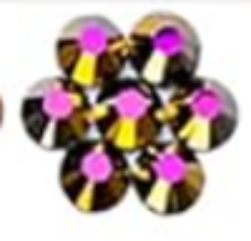 1 Pc Resin Jelly, 0.3mm Flatback Rhinestone, USED