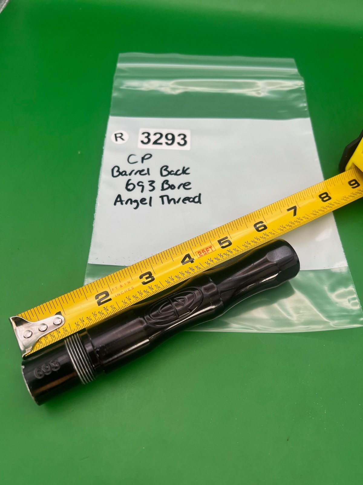 CP Barrel Back 693 Bore Angel Thread - Black