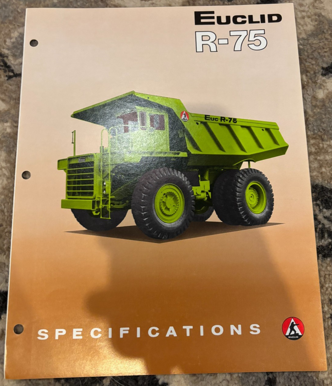 Euclid R75 Off Road Rear Dump Truck Brochure AMIL25