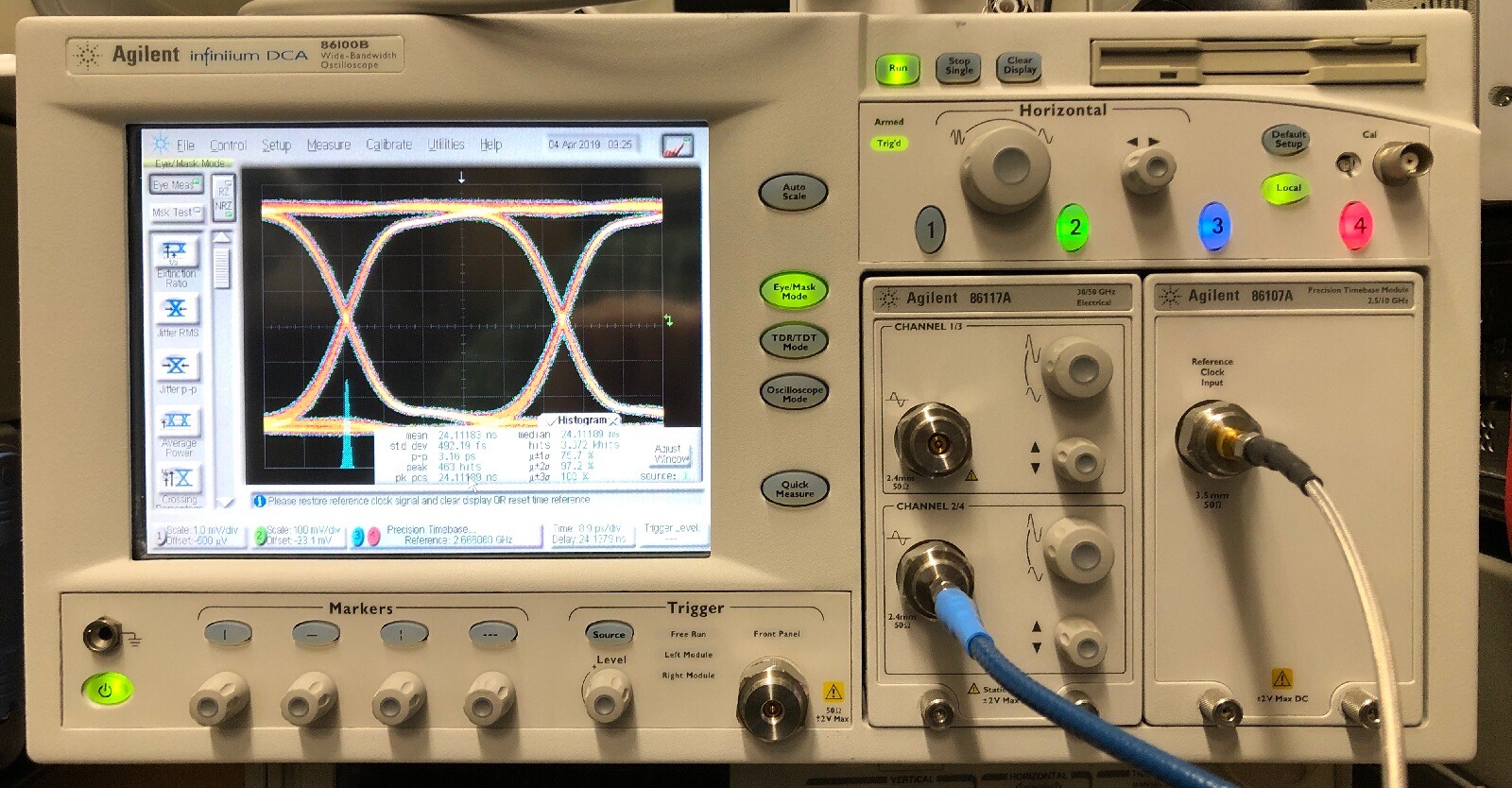 Agilent DCA 86100B Mainframe ONLY