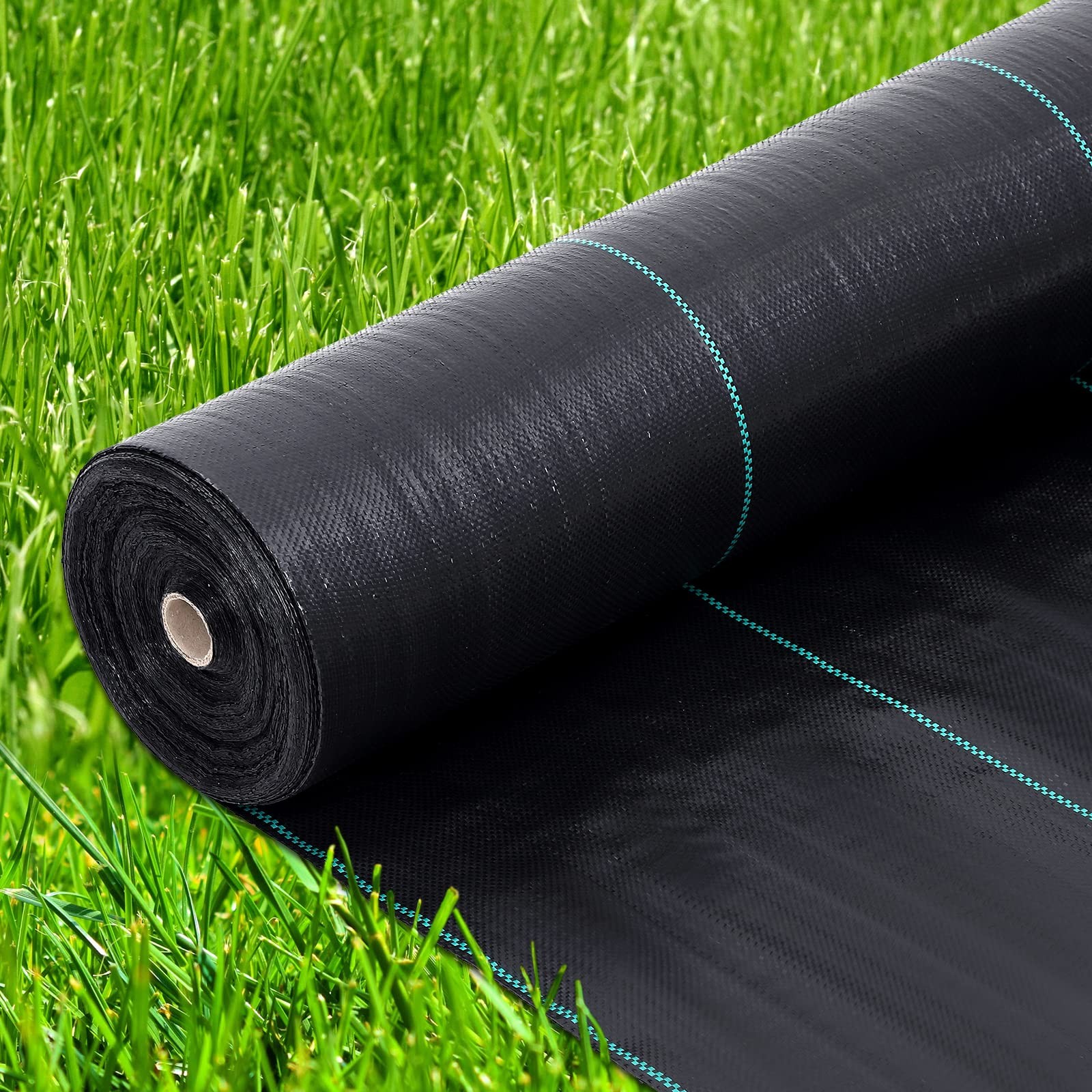 6.5ft x 330ft Weed Barrier Landscape Fabric Heavy Duty 3.2oz for Weed Control