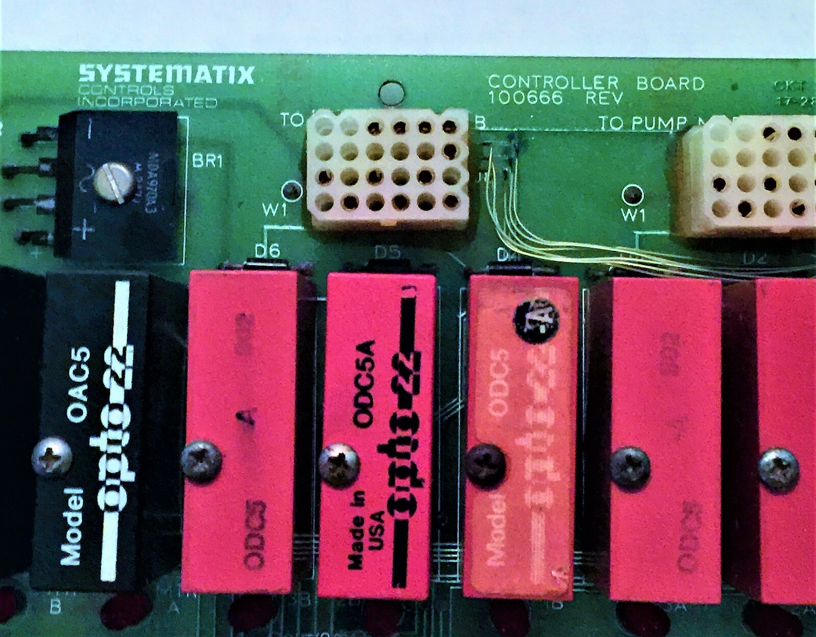 SYSTEMATIX CONTROLS 100666 CIRCUIT BOARD