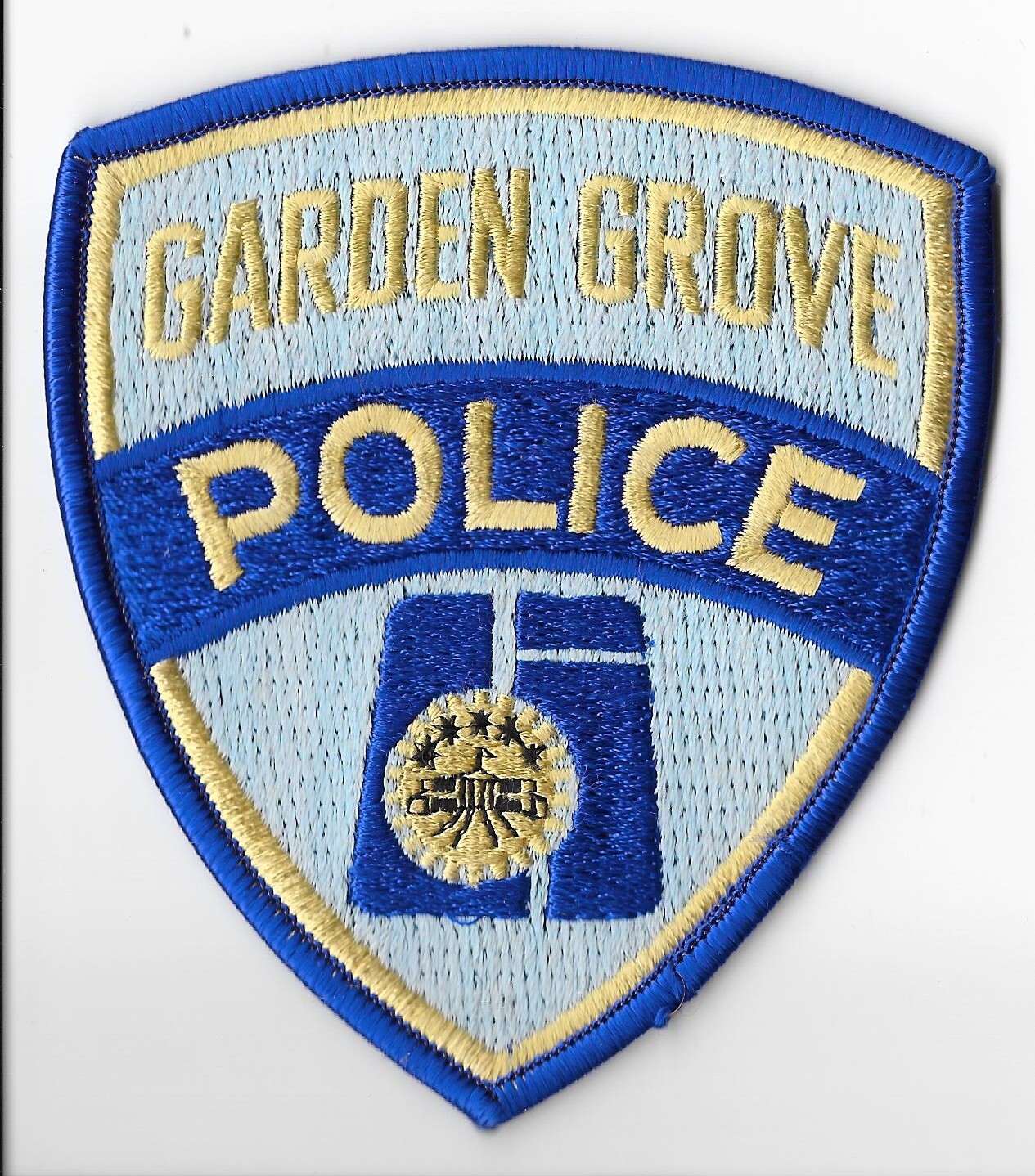 Garden Grove Police Department, California Shoulder Patch V1