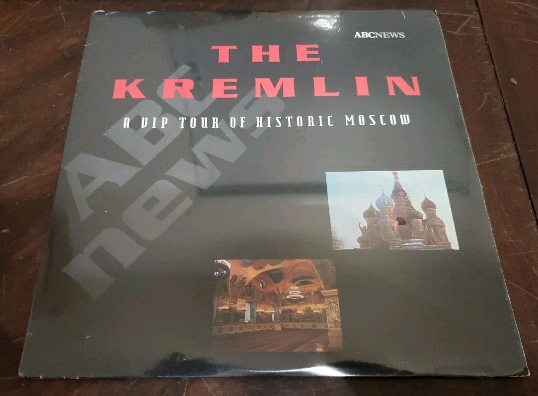 Brand New Sealed THE KREMLIN A VIP TOUR OF HISTORIC MOSCOW Laserdisc History W13