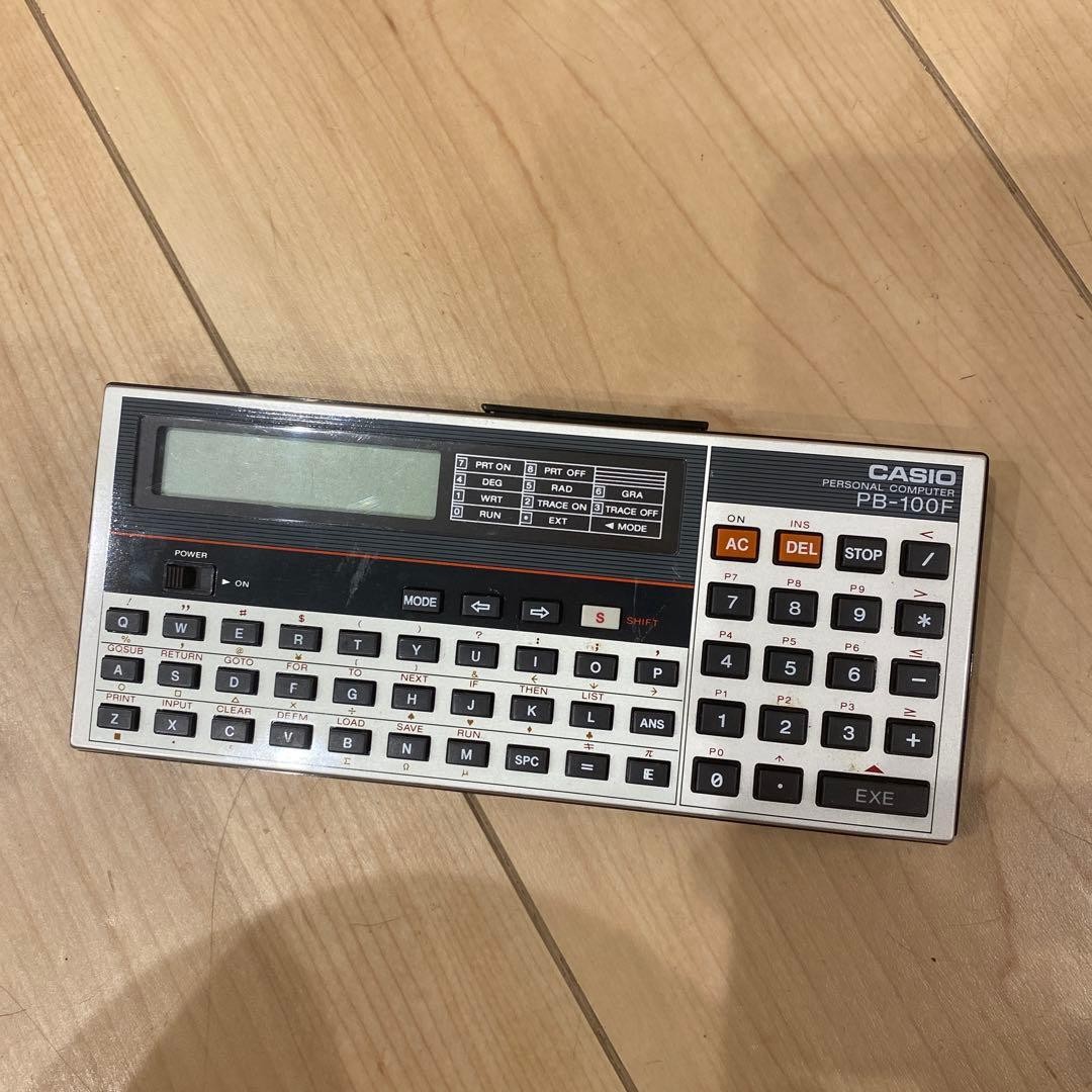 Casio PB-100F Pocket Computer Calculator Tested Working Japan