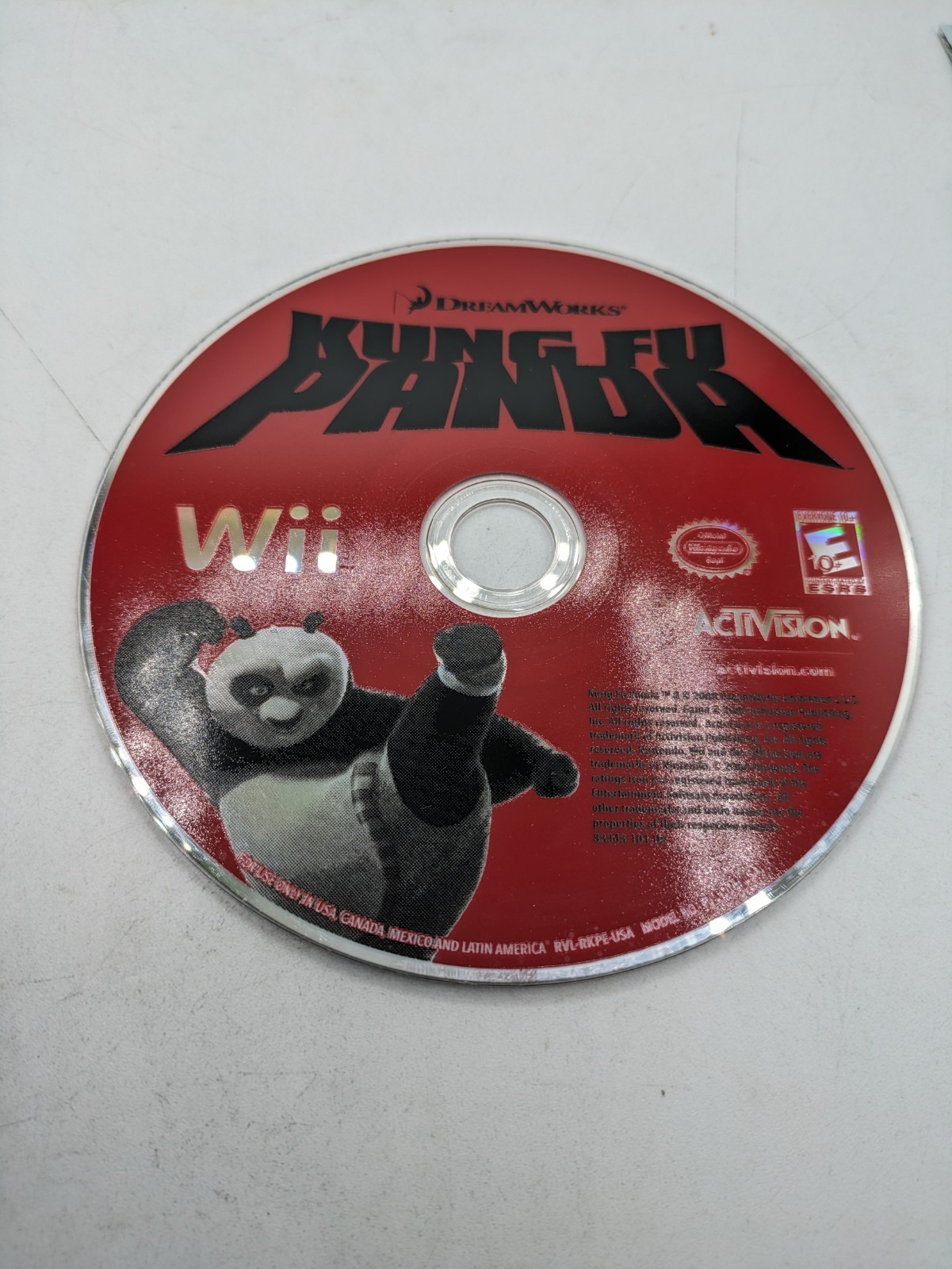 Kung Fu Panda (Wii, 2008) Disc Only