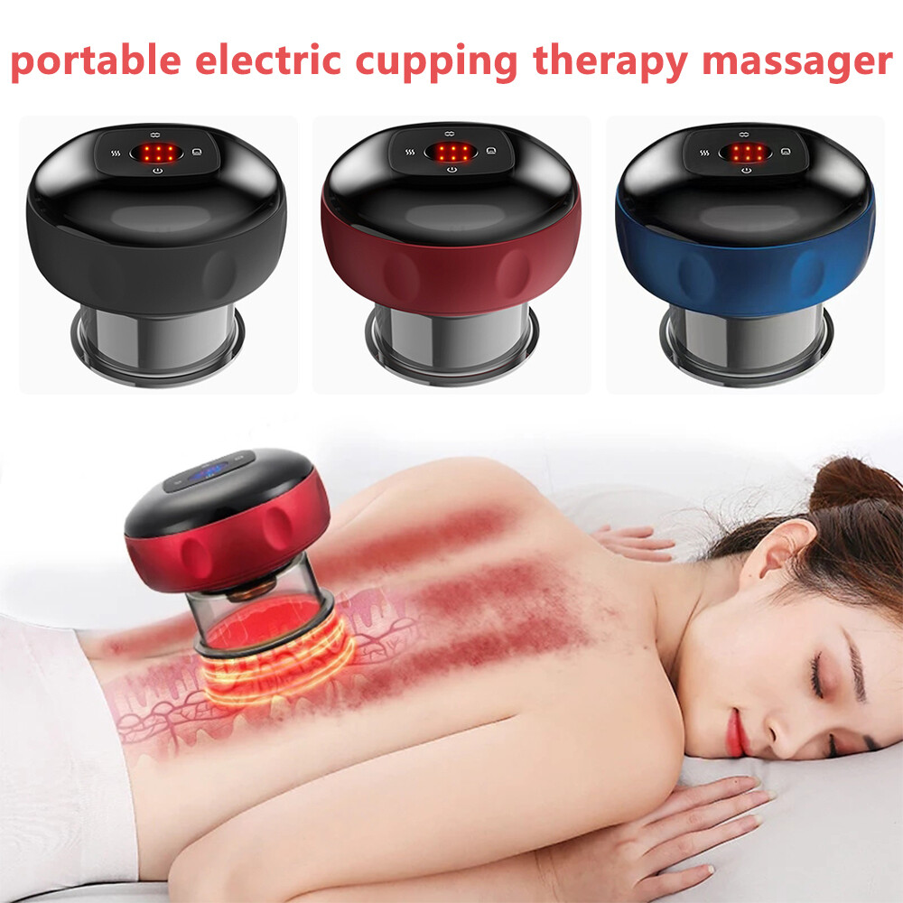 Professional Smart Electric Cupping Therapy Massager Smart Cupper Scraping Tool