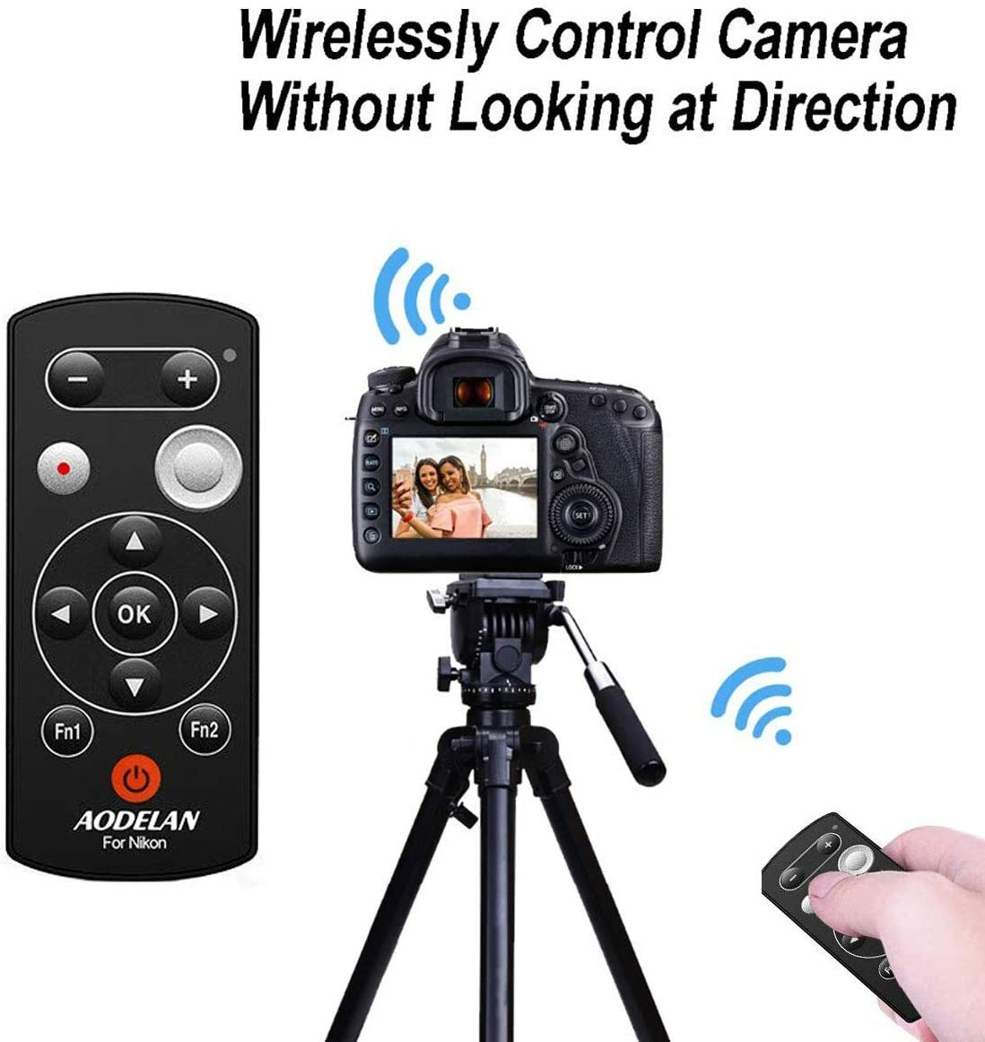 ML-L7A Wireless Remote Control For Nikon Z6II Zfc P1000 P950 B600 A1000 Z30 Z50
