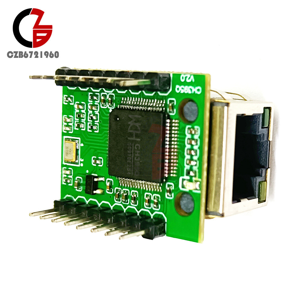 10Pcs Module Hardware TCP/IP Protocol Stack UART Serial Port Transparent CH395Q