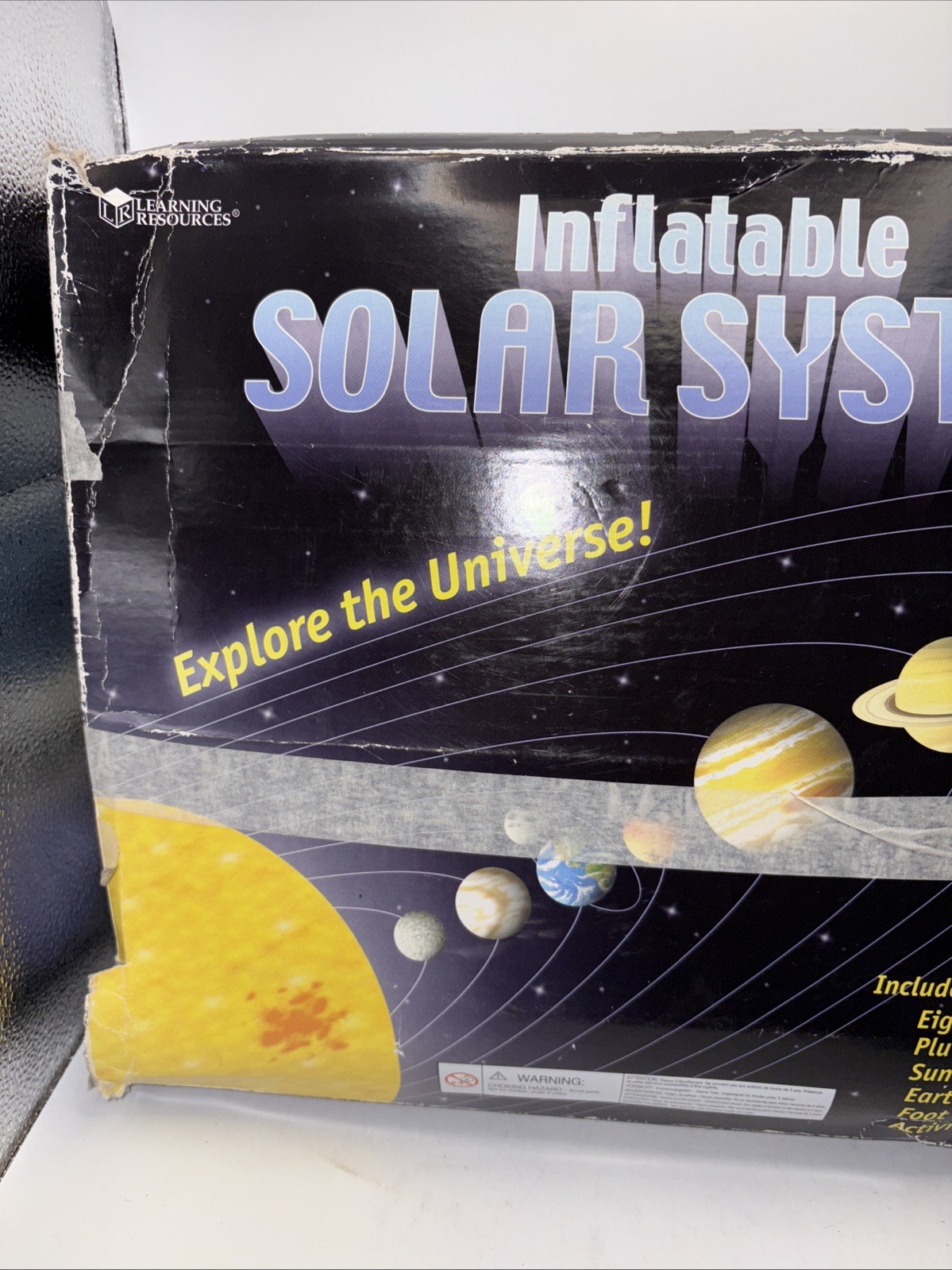 Learning Resources Inflatable Solar System - Blow Up Planets for Home or School