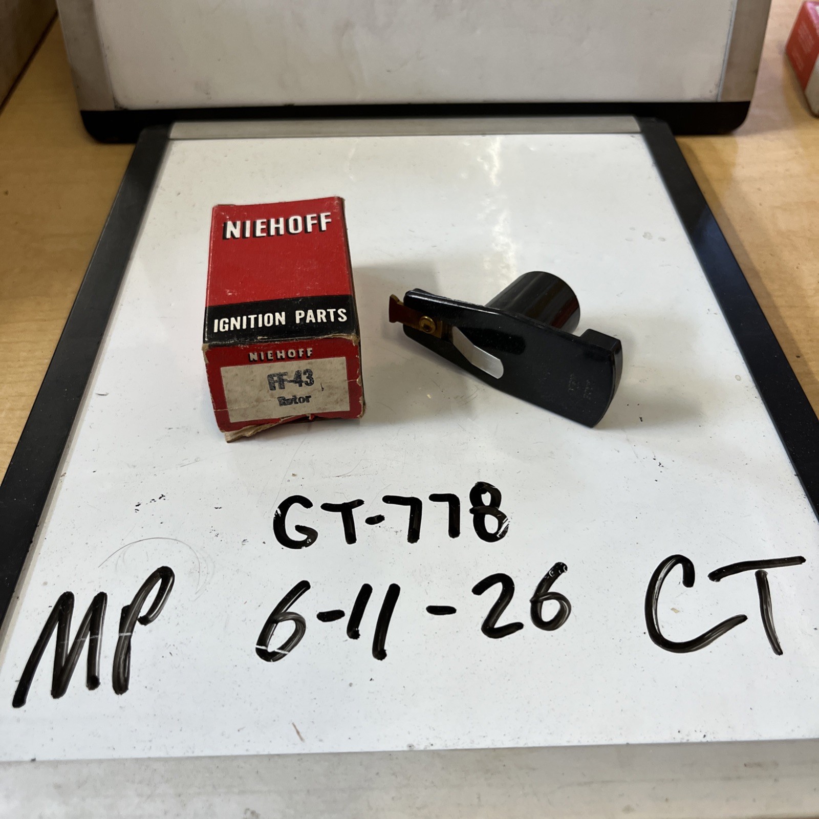 NOS Niehoff Ignition Parts FF-43 Distributor Rotor