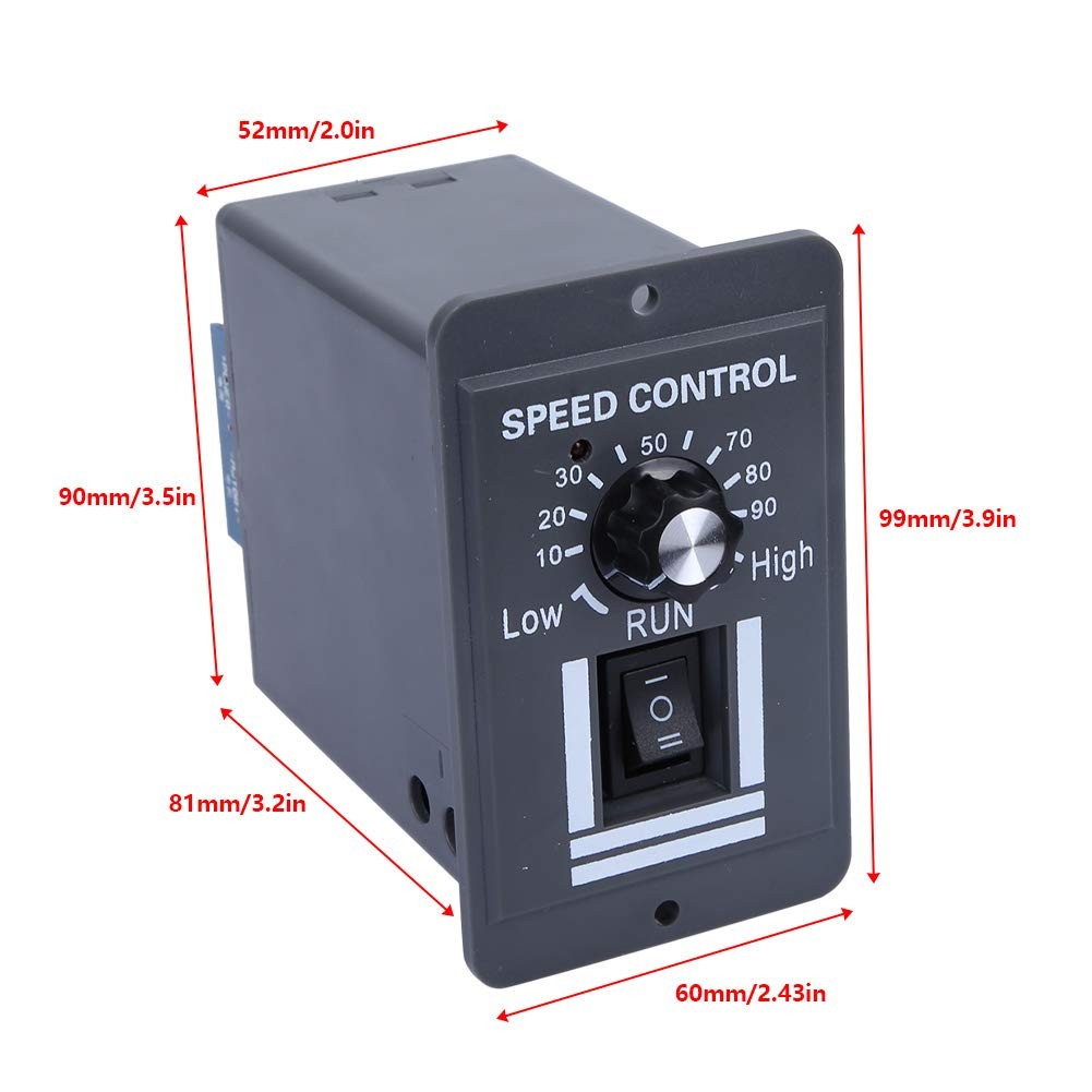 DC12V-60V/20A Motor Speed Controller, DC Motor Speed Controller, Forward/Reve