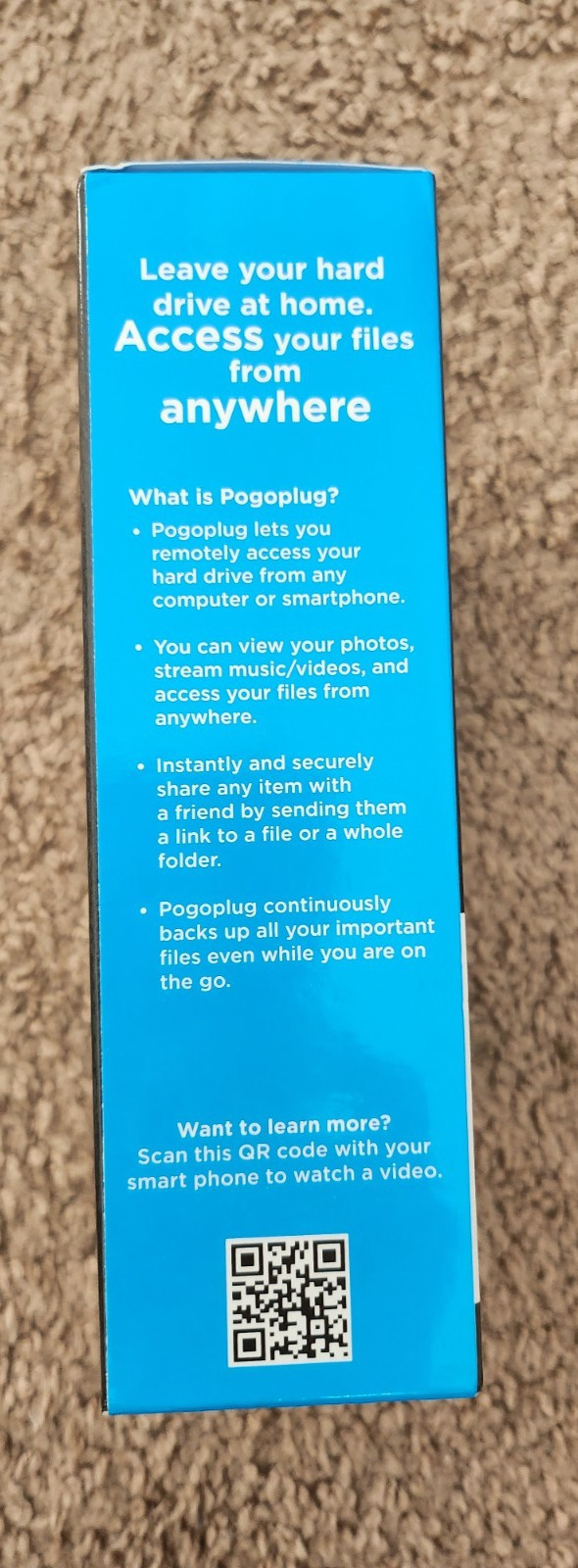 POGOPLUG Personal Cloud Backup. Access. Share from Anywhere