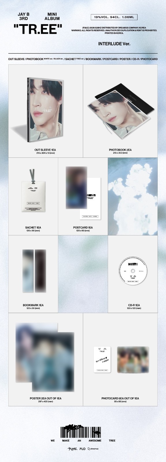 got7 jayb 2026 TR.EE tree [interlude ver] (sealed)