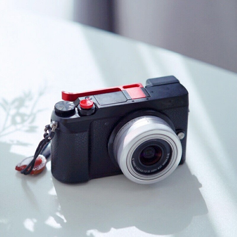 For Panasonic GX85 GX80 LX100 Aluminum Metal Thumbs up Hot Shoe Grip