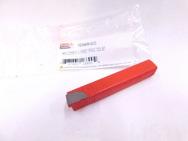 New MEDA 5/16" Shank AR-5 Carbide Tipped Brazed Tool Bit General Purpose 2950051