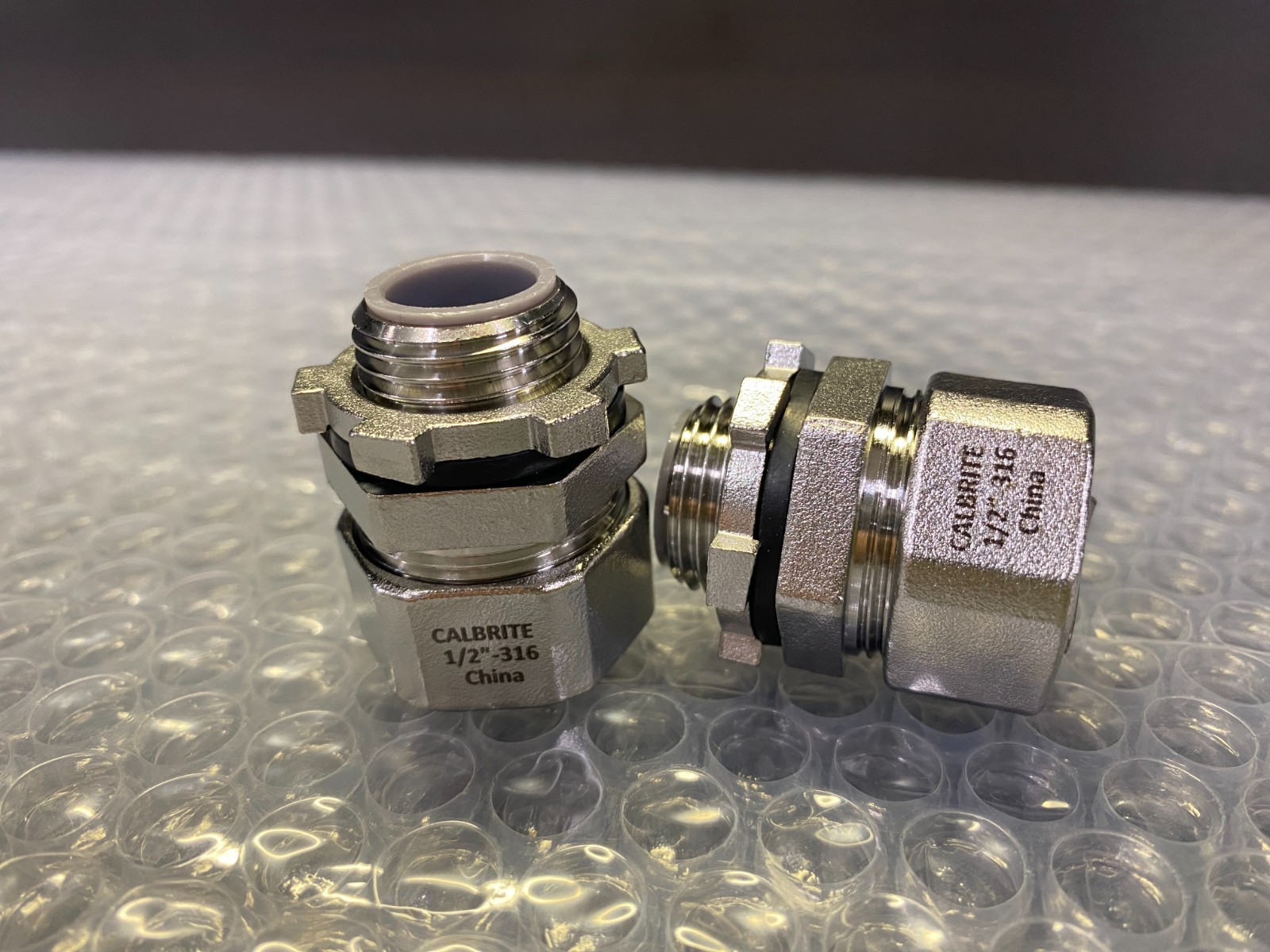 Calbrite: Flex Conduit Fitting 1/2", S60500FCS0
