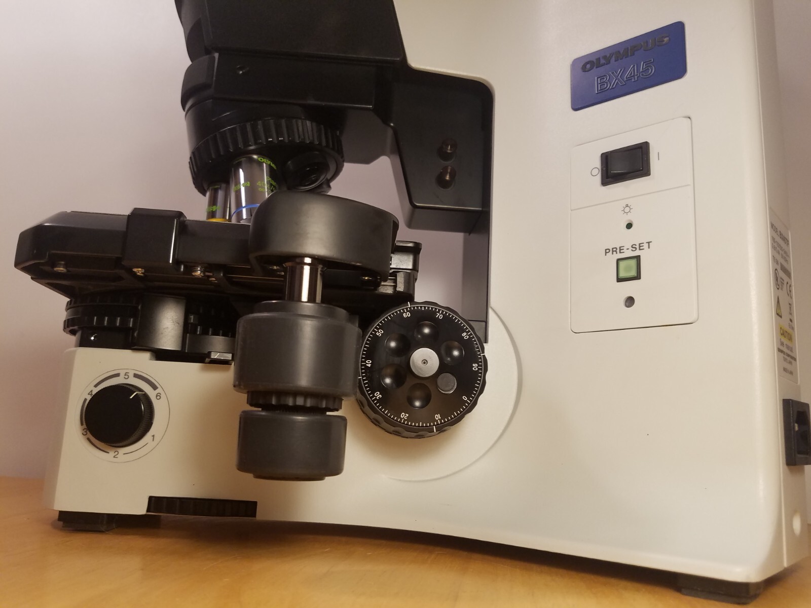 Olympus BX45 TF Phase Contrast Microscope 4/10/40x
