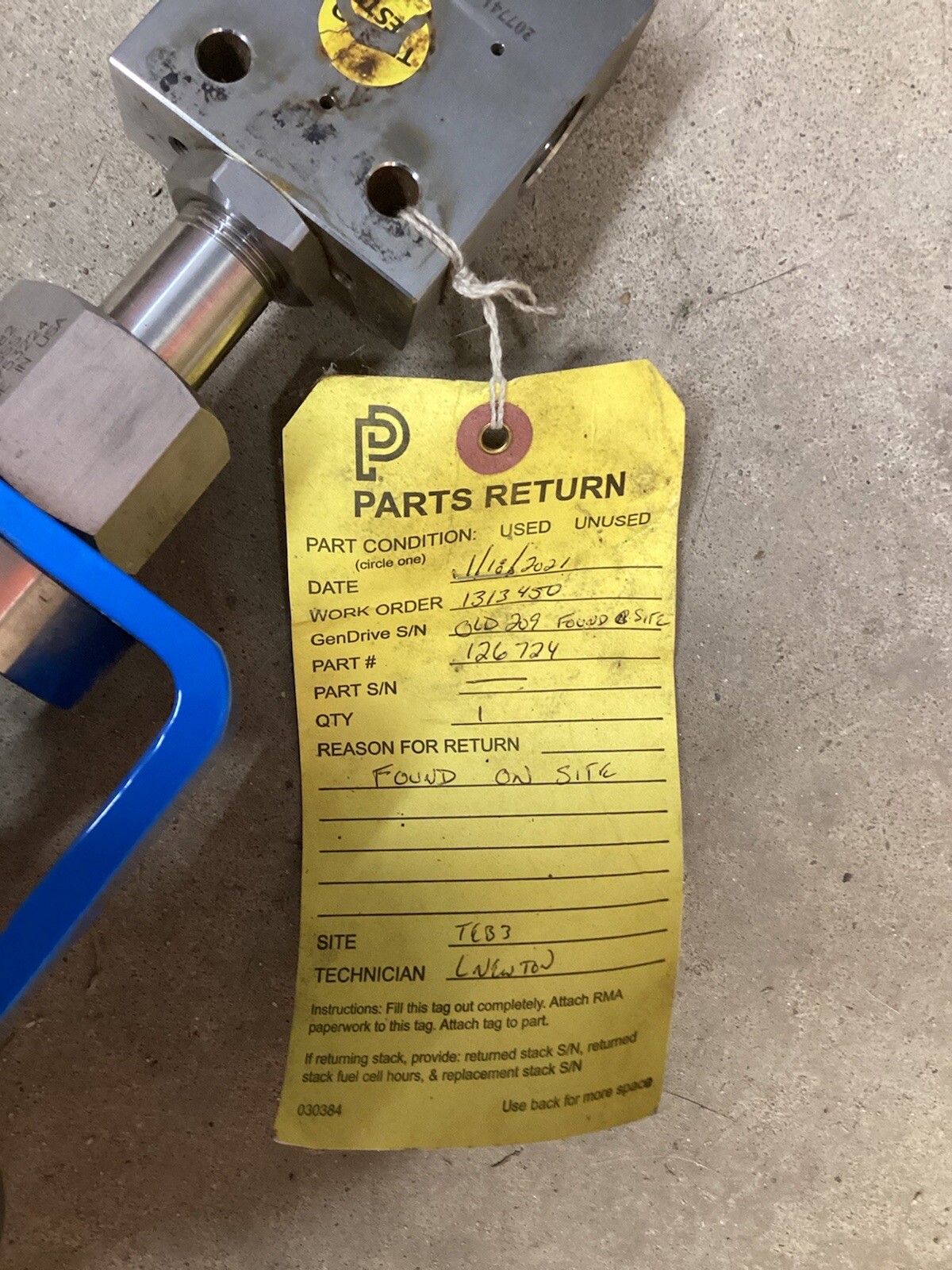 HiP 316SS High Pressure Needle Valve Assembly, 10000 PSI