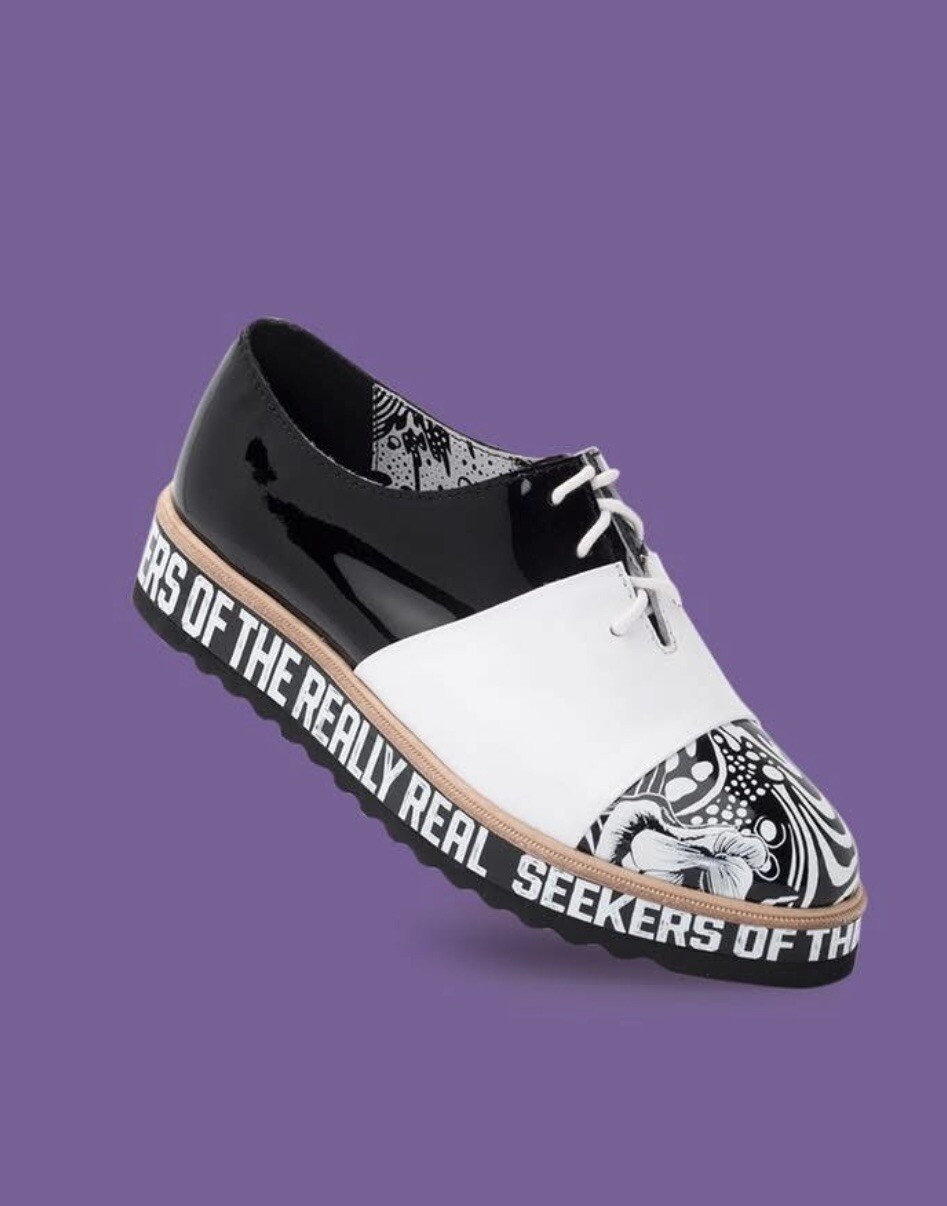 Rollie Seekers of the Really Real x Gemma OBrien Derby Wedge Sneakers Ladies 11