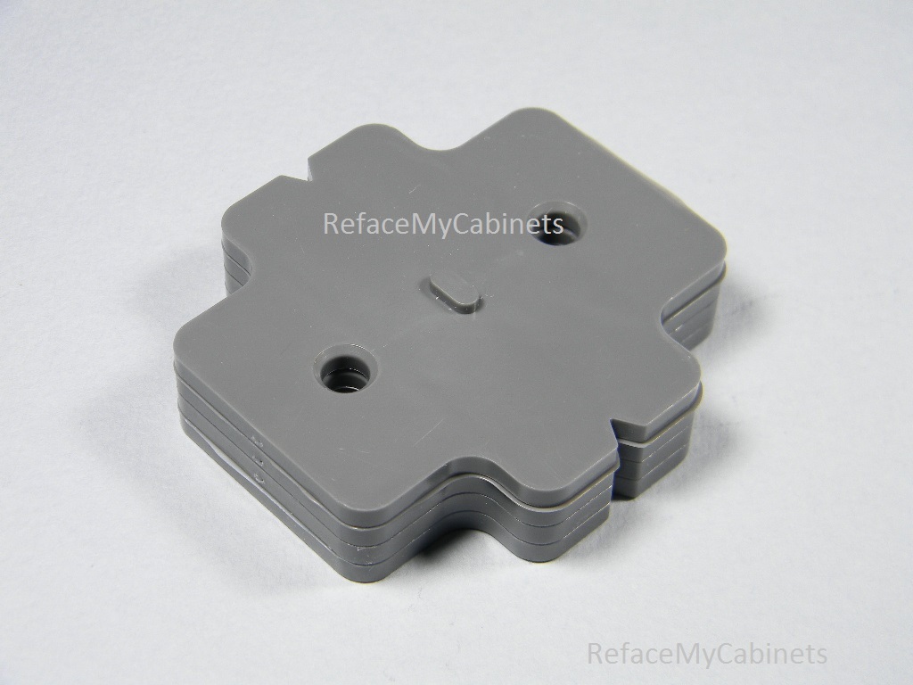 Lot of (10) BLUM FRAMELESS MOUNTING PLATE 3MM SPACER