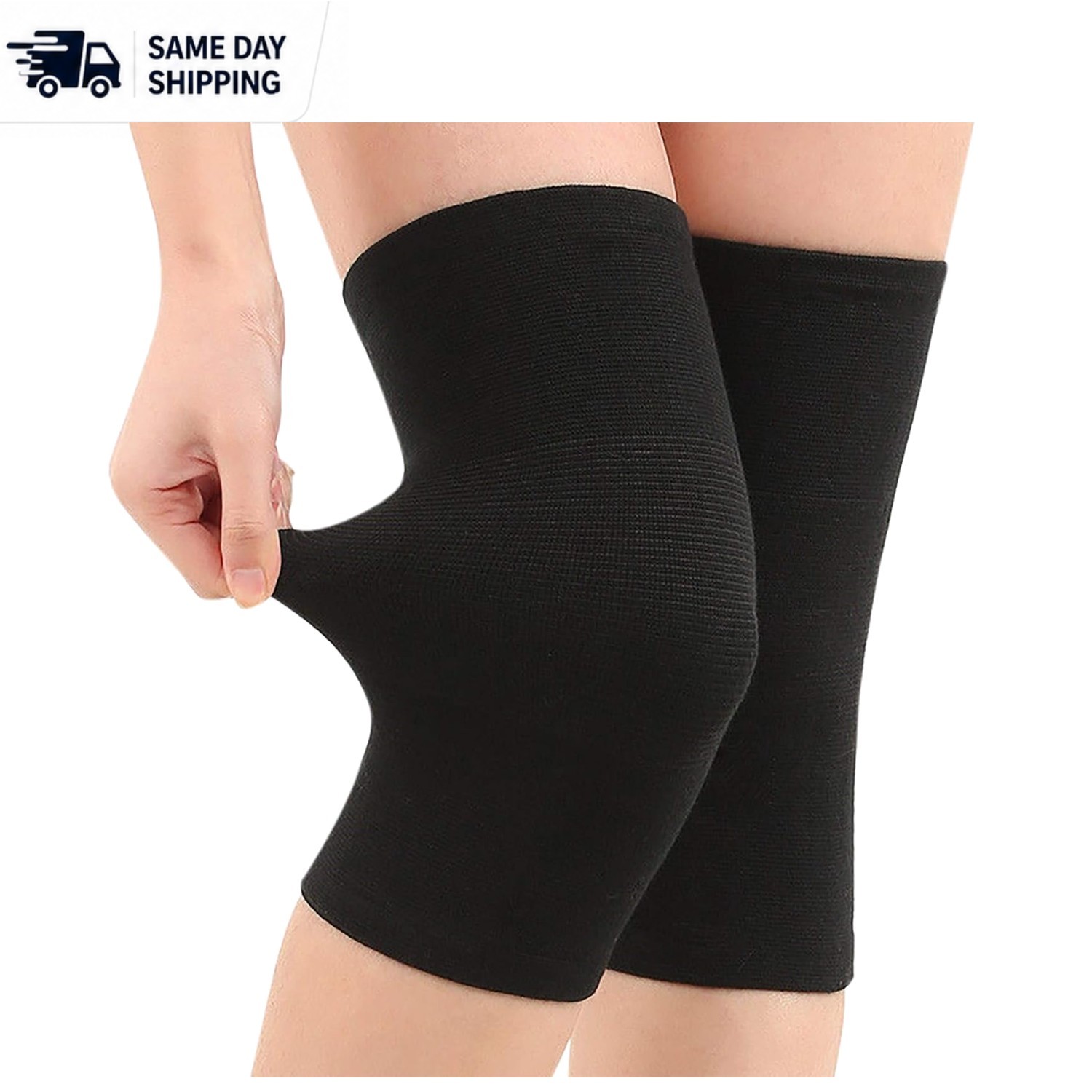 Unisex Cotton Knee Compression Sleeves – Pain Relief & Comfort for Active Living