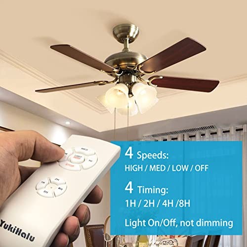 Ceiling Fan Remote Control Kit, Universal and Compact Size, Fan 1 remote kit